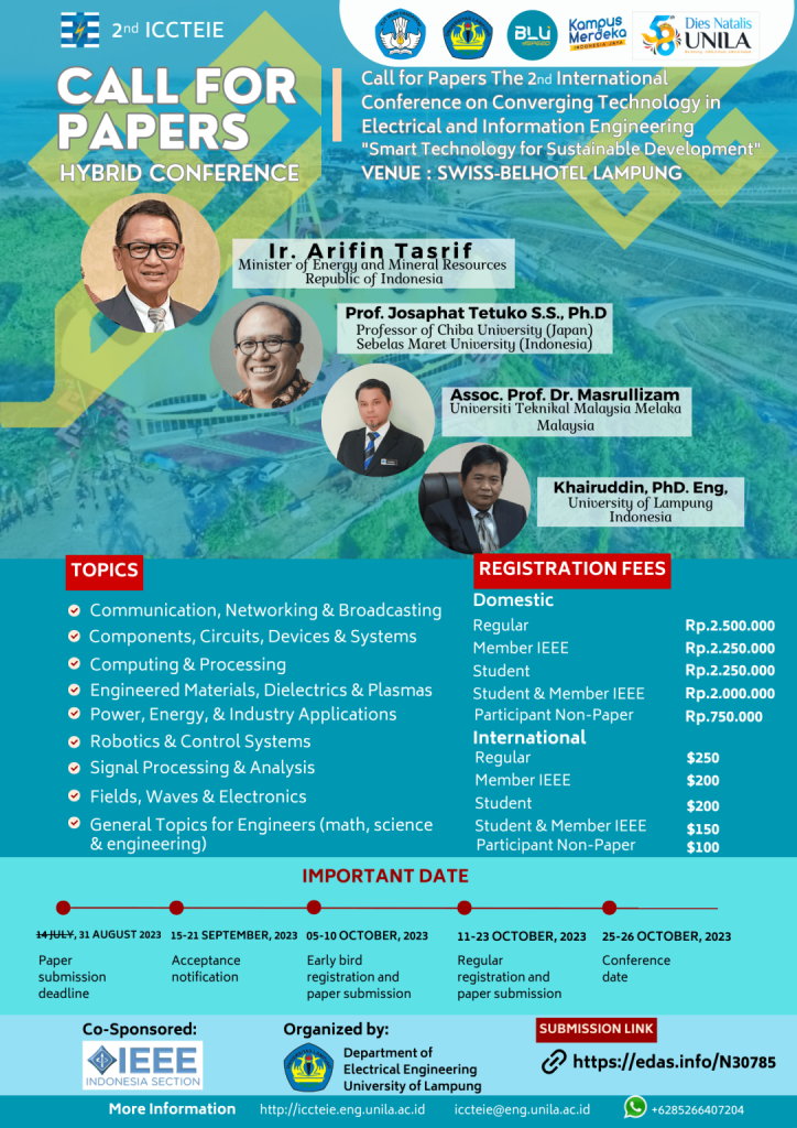 ICCTEIE 2023 Flyer