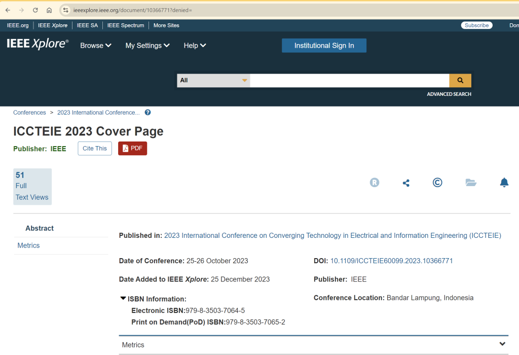 ICCTEIE 2023 Proceeding Image